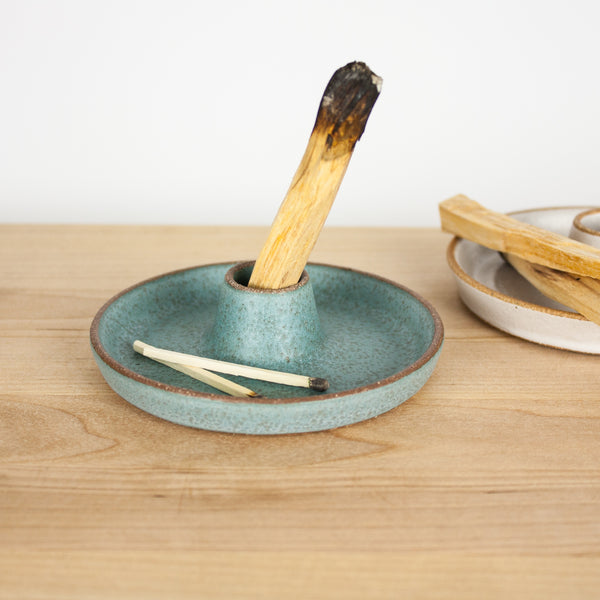 Stone Blue Palo Santo Burner